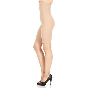 Spanx NWT size M Seamless Higher Power Short High-Waisted Control Underwear Cafe